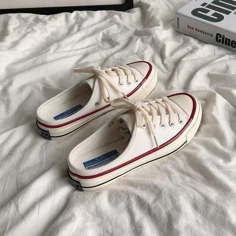  Giầy sục thể thao nam nữ đế mềm Không gót Mùa hè Mùa đông 