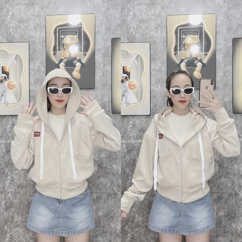Product Introduction of ÁO KHOÁC NHUNG GÂN NỮ CAO CẤP 7 TÚI Jacket Women 8