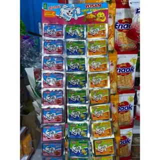 Permen Yosan Super Bubble Gum 24Pcs | Permen Karet Yosan