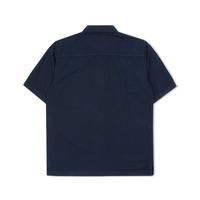 Gambar MGee Kemeja Pria Lengen Pendek Biru Regular Basic Shirt SPECTRUM BLUE 3 dari everywearmgee Kab. Bandung 3 Tokopedia
