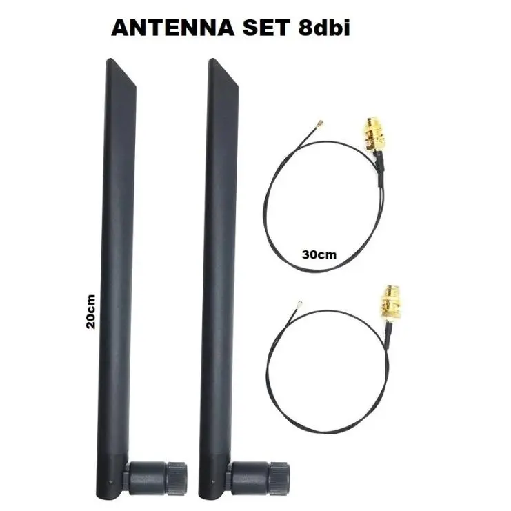 Antenna ax200 ax210 ax201 9560 m2 mhf4 ipex4 wifi dual antena ngff 0