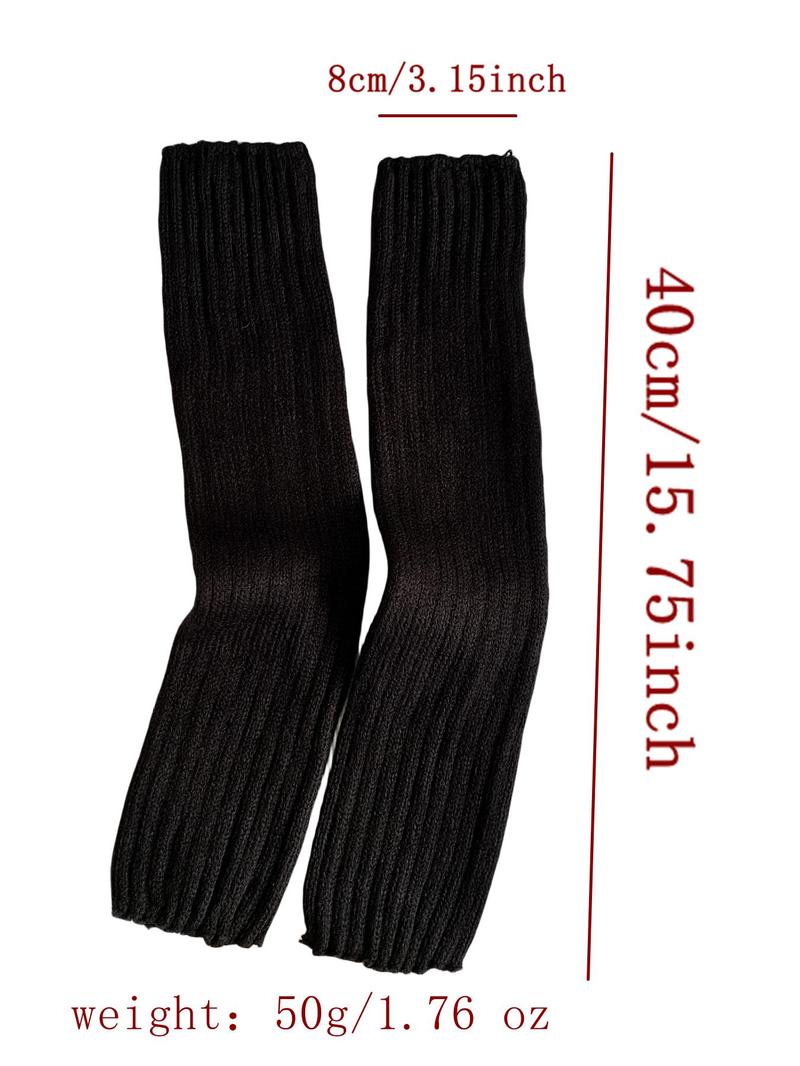 Product Introduction of Women's Cute Heart Embroidery Gloves, Fashionable Casual Trendy Y2K Knitting Arm Warmers, Gift for Sister, Fashionable Accessories for Daily Wear Christmas Gift, Christmas Gifts for Girlfriend, Valentine's Day, Gift 1
