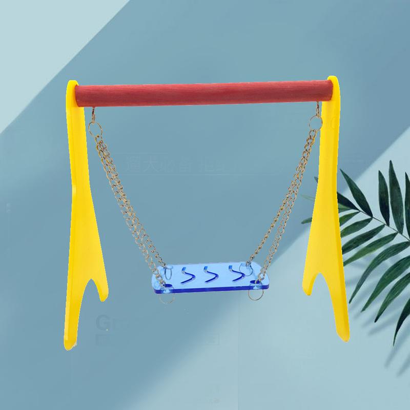Pet Swing Rat Hammock Bite 18.5*10*18.5cm Yellow 4