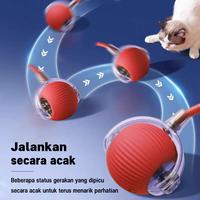 Gambar Vinnatsu Mainan Bola Tali Pet tali kucing Bergulir Cerdas Peliharaan Interaksi Cerdas Kucing Dan Anjing - Abu dari Vinnatsu MALL2 Kab. Tangerang 5 Tokopedia