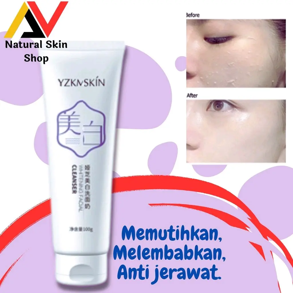 YZKMSKIN Facial Wash Cleanser With Multivitamin