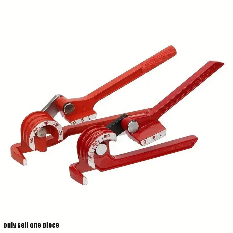 Tube Bender, 0-180/0-90 Degree Bender for 1/4, 5/16 and 3/8 Inch Thin Copper, Aluminum and Stainless Steel Tubing, Hand Tools