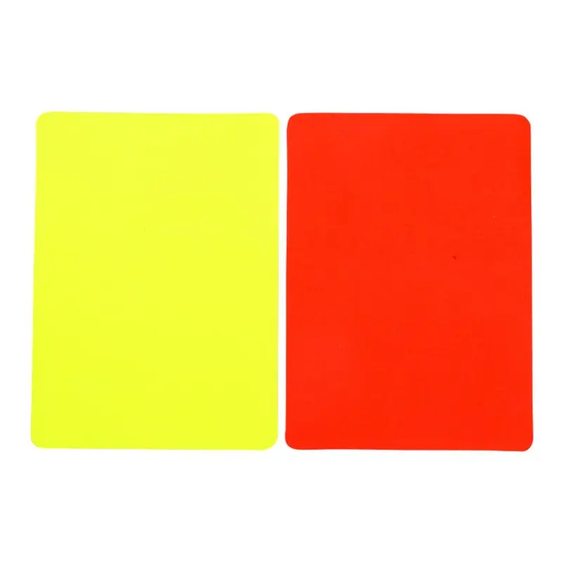 Bộ thẻ trọng tài bóng đá, Chất liệu PVC, Thẻ vàng và đỏ, Thích hợp cho các môn thể thao ngoài trời, Bao gồm sách và còi, Thích hợp cho các trận đấu bóng đá, thẻ cảnh báo, trò chơi thể thao và bóng rổ 8
