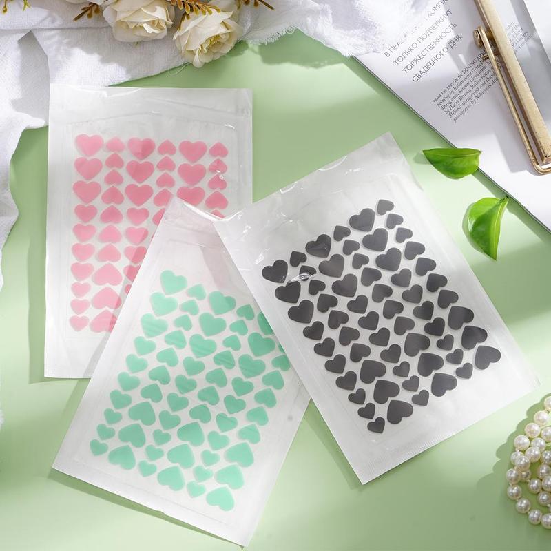 Product Introduction of 60pcs/pack Acne Patch PE Colorful Heart Shape Acne Patch Invisible Concealer Waterproof Acne Patch 25