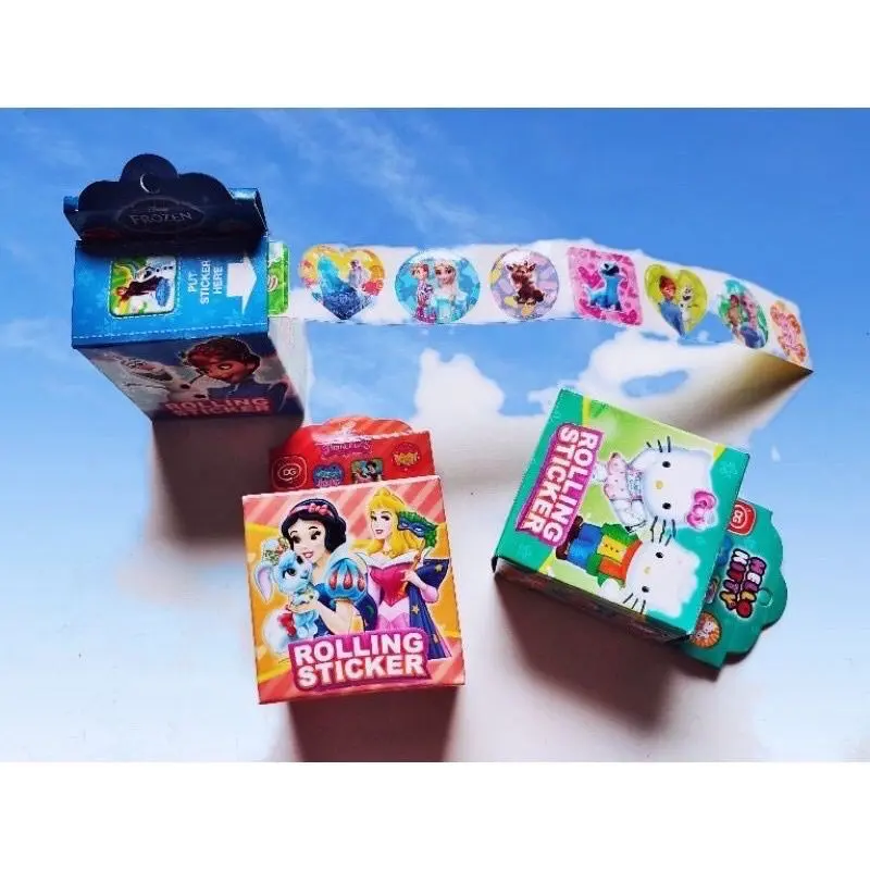 Stiker Roll anak karakter Lucu Murah / Rolling Sticker Murah 0