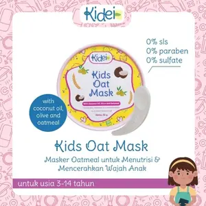 Kidei Kids Oat Mask 35gr - Perawatan Anak