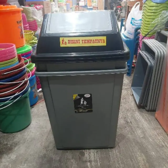 MPW / YUTAKA Tempat Sampah Abu / Silver 65 Liter, 100 Liter 3