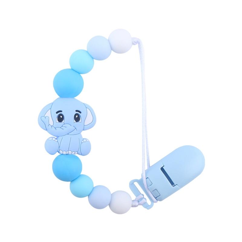 Cute Animal Silicone Pacifier Clip for Babies Girls Boys Infant ...