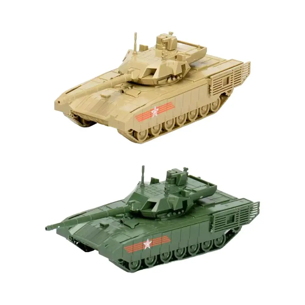 1/72 Tank Model Puzzle Ornament Collectible Battle Tank Toy Miniature Tank Building Kits Chariots Tank for Girls Boys Kids Gifts