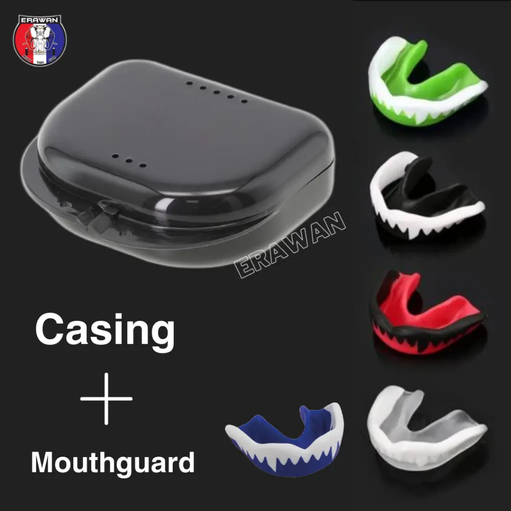 Soft EVA Muay Thai / Boxing Sport Teeth Protector Mouthguard Equipment Mouth Guard Sports