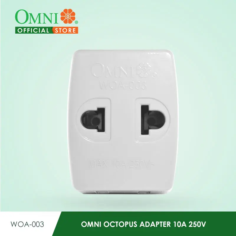 OMNI Octopus Adapter 10A 250V - WOA-003 - TikTok Shop Philippines