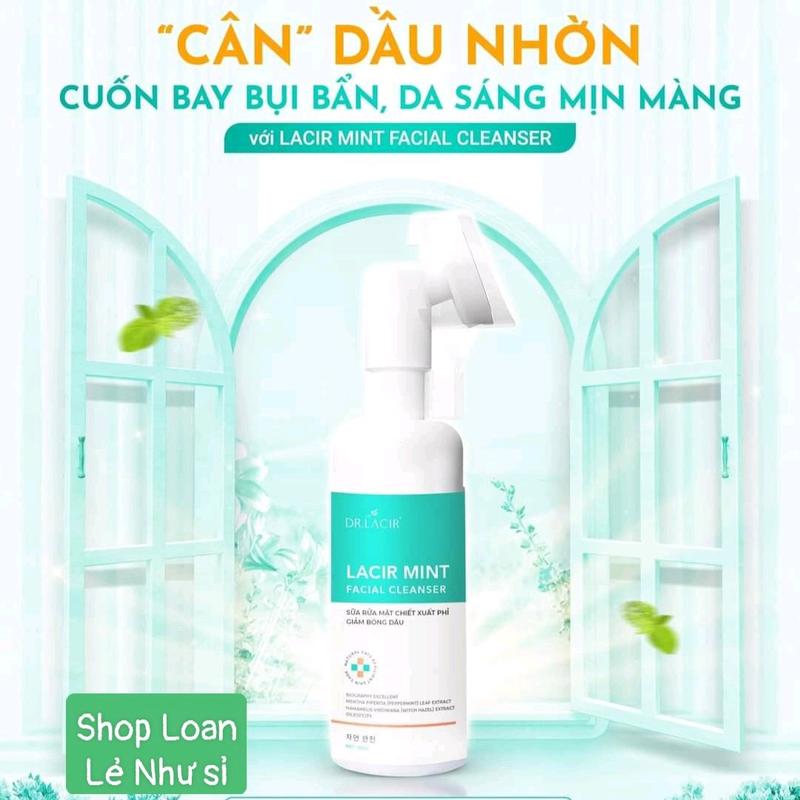 Sữa rửa mặt Bạc Hà kiềm dầu Drlacir Tất cả các loại da Kiểm soát dầu