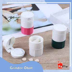 Promo Alat Pemotong Penumbuk Penghancur Obat Organizer Pill Crusher Tablet A Cod
