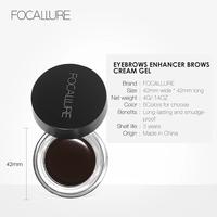 Gambar FOCALLURE Brows Gel Cream 4gr - 05 EBONY dari Beauty Mall Kota Malang 3 Tokopedia