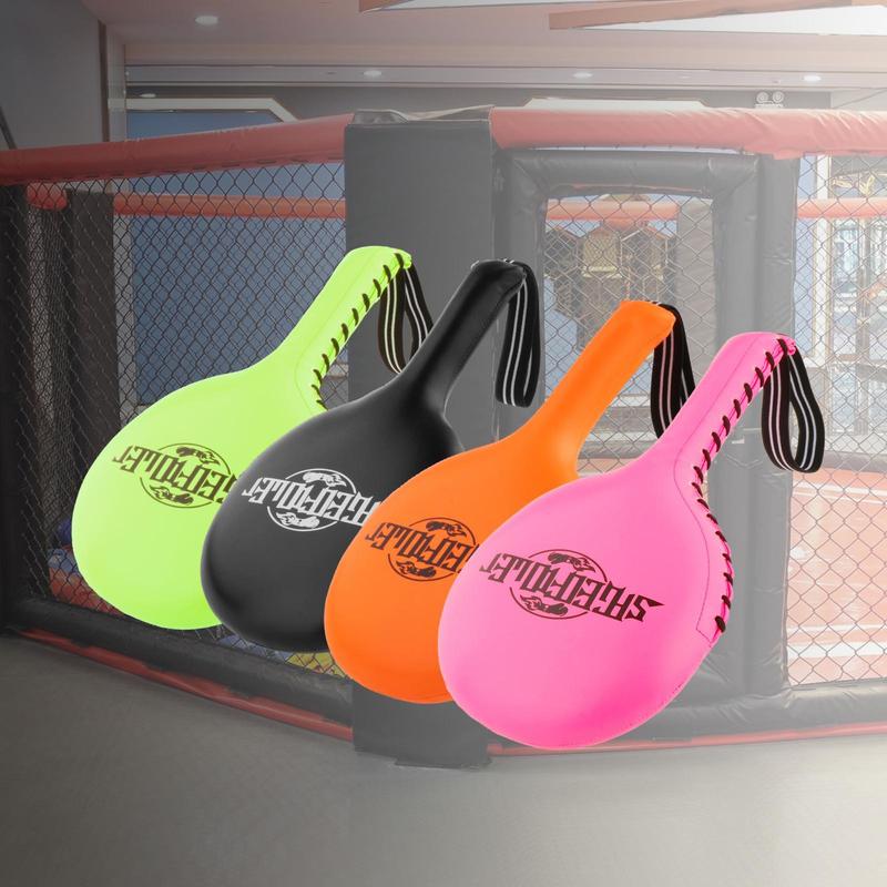 Boxing Training Mitt Kick Pads Striking Paddles for Martial Thai ...