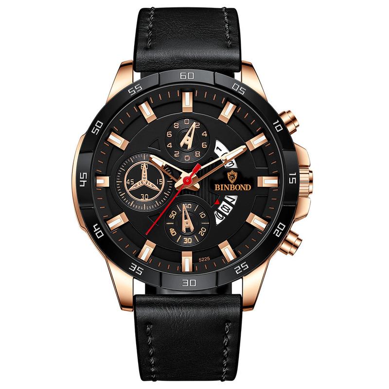 Product Introduction of Jam Tangan Pria terbaru kekinian Jam Tangan Pria Keren-Jam Tangan Pria Anti Air -Jam Tangan Pria Tali Kulit/Rantai stanlies C C15 bisa cod Quartz Titanium Watch Waterproof Watch 18