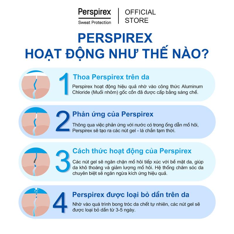 Lăn khử mùi Perspirex Original 20ml: Dành Cho Da Thường, Hay Đổ Mồ Hôi ở cả Nam và Nữ 2