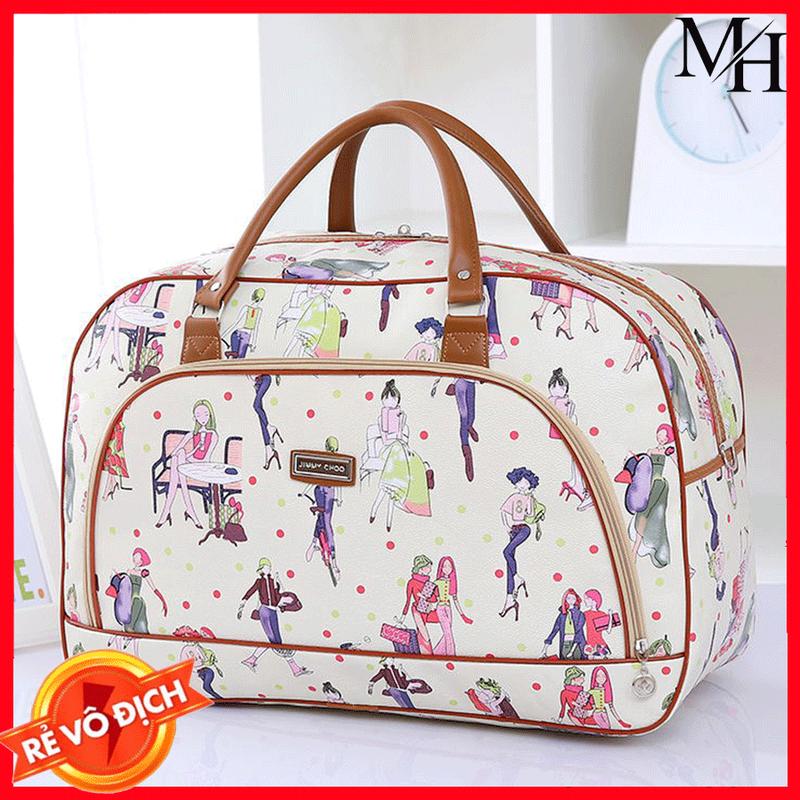 Túi Xách Du Lịch túi hành lý xách tay đi du lịch công tác về quê cao cấp nam nữ thời trang Paris- TRỐNG BÔNG. size ĐẠI 52×34×20