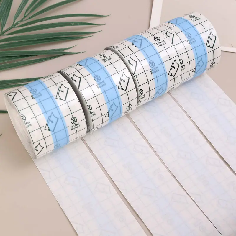 Miếng Dán Cổ Áo Chống Bẩn, 1 Cuộn, Cho Áo Sơ Mi Và Quần Áo, Băng Dính Chống Thấm Nước, Thích Hợp Cho Mũ Và Vành, Có Thể Cắt, Miếng Dán Cổ Áo Miếng Dán Mỏng 6