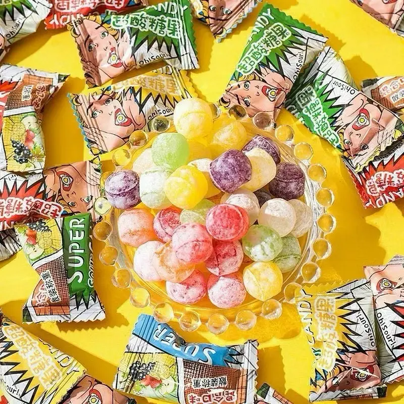 Kẹo Siêu Chua Nhất Thế Giới Bản Trung, Kẹo Siêu Chua Mix Vị, Kẹo Siêu Chua Nhật Bản Giá Rẻ 0