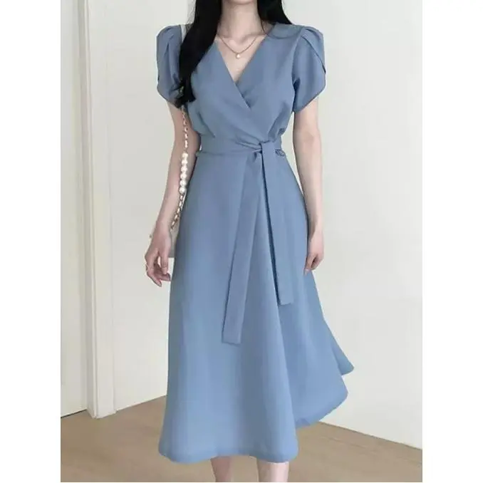 25019 summer dusty blue midi dress for woman formal wedding guest off shoulde sexy fitted dress plus size - TikTok Shop Philippines 25019 summer dusty blue midi dress for woman formal wedding guest off shoulde sexy fitted dress plus size - TikTok Shop Philippines