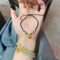 Gambar HIWANGO Gelang Emas Baru Untuk Wanita Tali Merah Tenun - Tali Merah, Dapat disesuaikan dari HIWANGO Kab. Gresik 3 Tokopedia