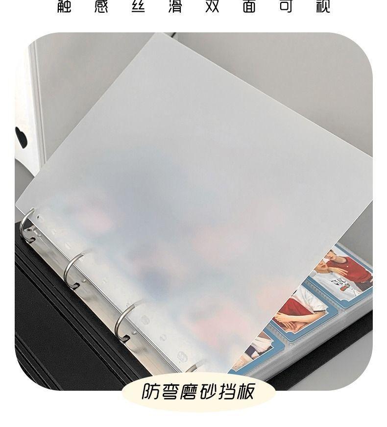 Product Introduction of Four Grid Card Binder Large Capacity Nine Grid Loose-Leaf Ins Star Chasing 3-Inch Mini Truck Storage Book A4 Polaroid Album 12