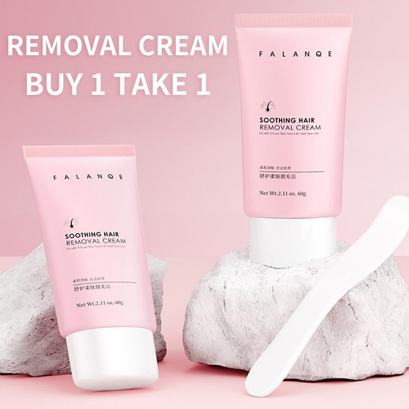 [Buy 1 Take 1]hair removal cream with scraper Gentle Non-irritating ...