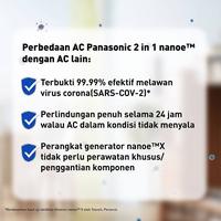 Gambar AC PANASONIC CS-PN18AKJ AC SPLIT 2 PK STANDARD PLASMA - UNIT ONLY dari Selka ID Specialist AC Kota Administrasi Jakarta Barat 5 Tokopedia