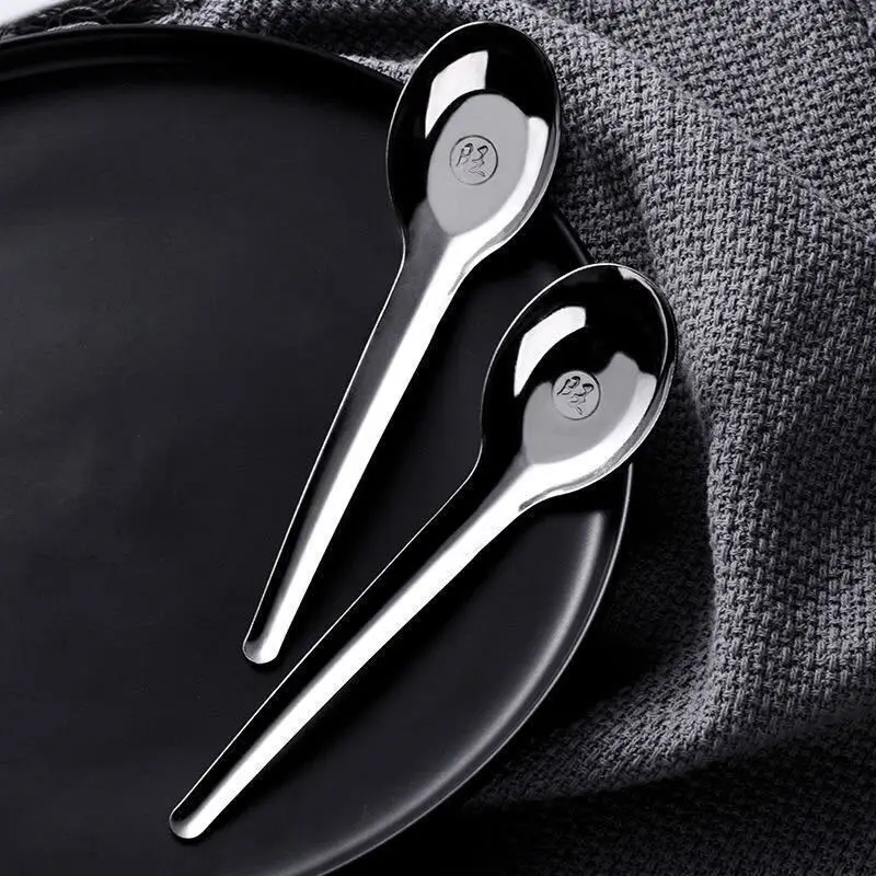 7.0 Extra Thick Flat-Bottom Spoon Household Rice Spoon Thick Spoon