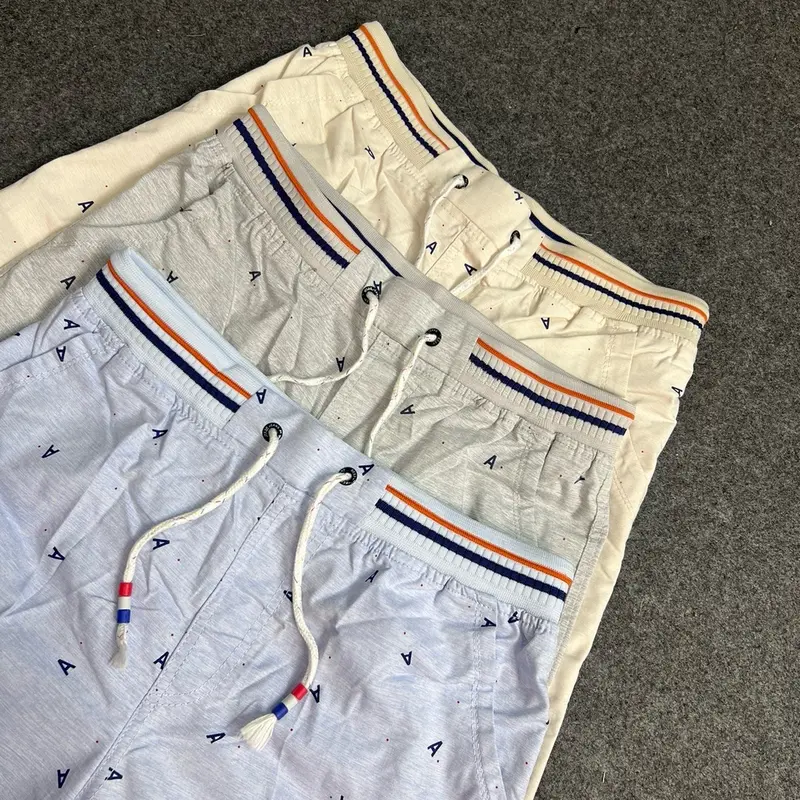 Quần Short Nam Bo Lưng thun Có Túi Phôm quần ngang gối chất liệu vải Linen thoáng mát mặc đi chơi Menswear 7