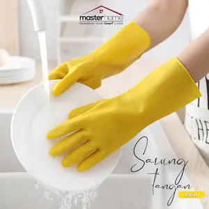 MASTERHOME SARUNG TANGAN KARET LATEX | SARUNG TANGAN CUCI PIRING | SARUNG TANGAN ANTI AIR