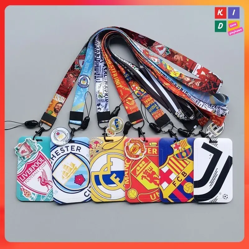 Club Lanyard Card Holder Lanyard Neck Strap Card Holder ID Key Chain Touch 'n Go 1 set