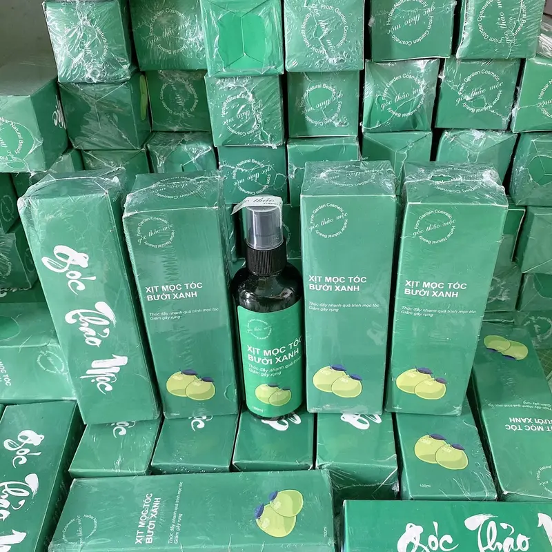 Combo 5 Chai Xịt Bưởi Hỗ Trợ Mọc Tóc Con Phục Hồi Tóc 100ml Giúp Tóc Mềm Mượt & Khỏe Mạnh 0
