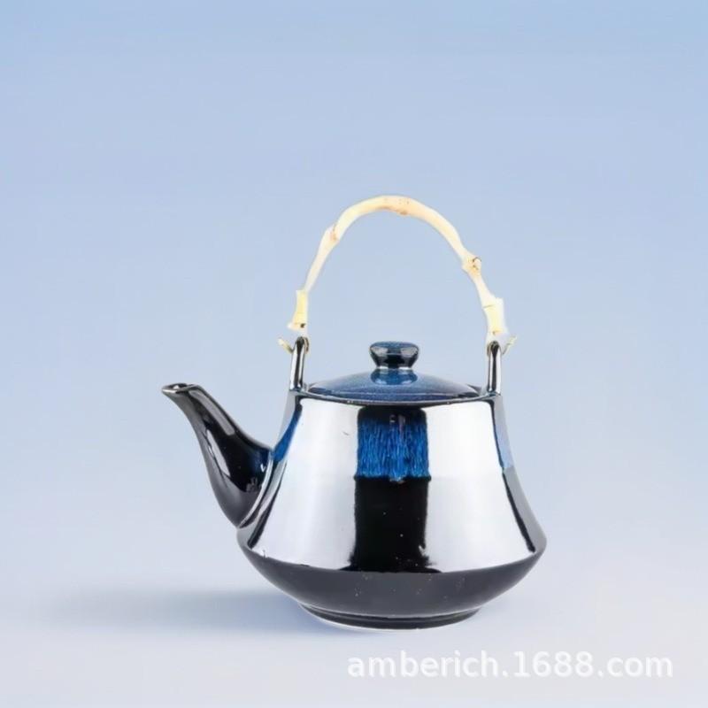 Product Introduction of Japanese Style Teapot Warm Wine Pot Tea Cup Set Ceramic Teapot 850ml Japanese Restaurant Teapot Wine Restaurant Teapot Manufacturer 32