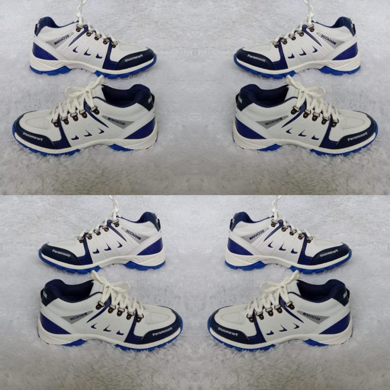 SEPATU HIKING / SEPATU GUNUNG PARAMOUNT BECKHAM PENDEK PUTIH BIRU / SEPATU TRACKING / SEPATU MENDAKI ZELDASTORE67 0
