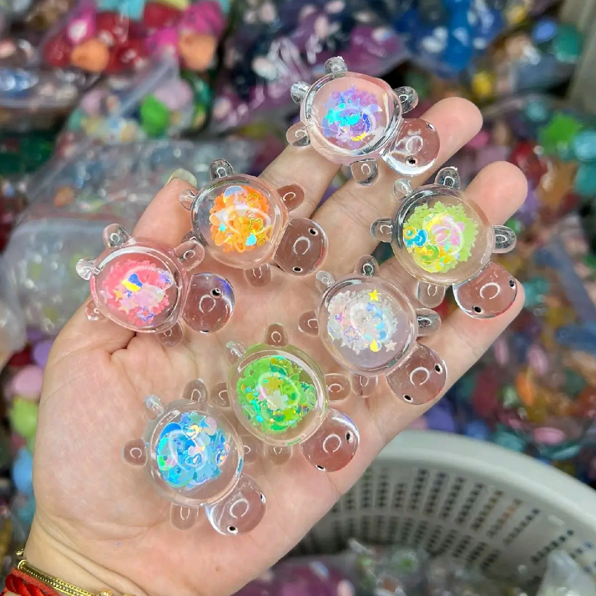 Combo 10 túi bé rùa dạ quang
