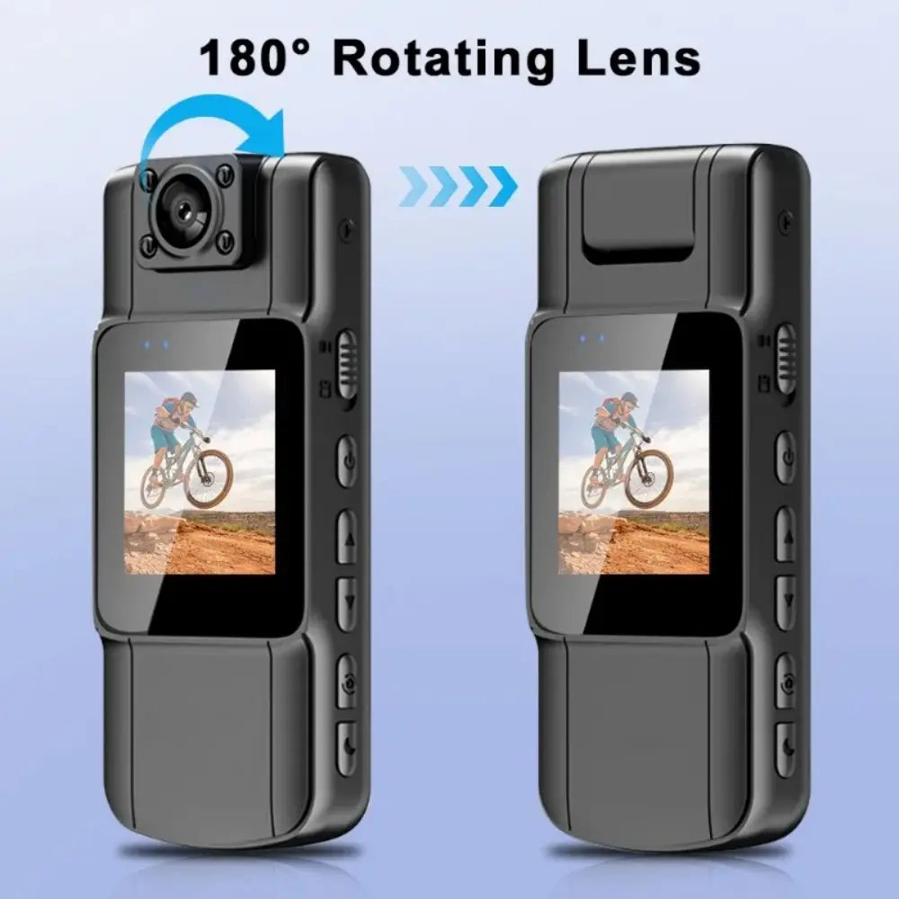L11 4K 1080P HD Wifi Mini Camera Handheld Back Clip Law Enforcement IR Night Vision Smart Portable Camera Car Recorder
