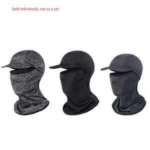 Outdoor Sports Face Mask, 1 Count Breathable Sun Ray Blocking Full Face Mask, Thin Breathable Balaclava Hat for Cycling Running