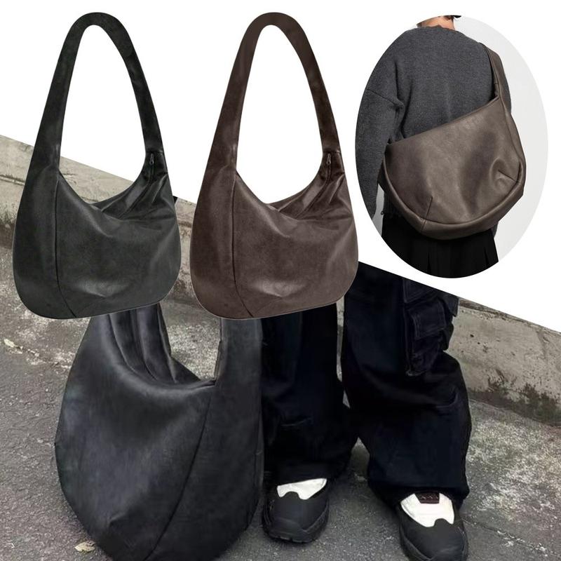Chất lượng cao ​ ​ Phong cách cổ điển Túi đeo chéo nam ​ ​ Dung lượng lớn ​ ​ Kích thước lớn ​ ​ Túi đeo chéo Thường ngày Da PU Túi đeo vai Sử dụng hàng ngày ​ ​