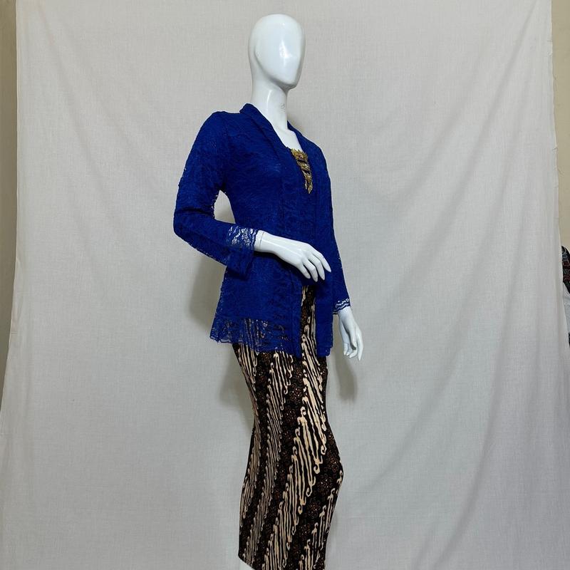 KEBAYA KUTU BARU BROKAT PENDEK / kebaya kutubaru brokat Kondangan Panjang 7