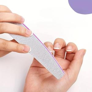 両面ネイルファイル、ホーム＆ビューティーサロン用プロフェッショナルネイルアートツール、女性＆女の子用マニキュア＆ペディキュアツール