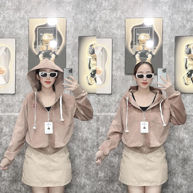 Product Introduction of ÁO KHOÁC NHUNG GÂN NỮ CAO CẤP 7 TÚI Jacket Women 10