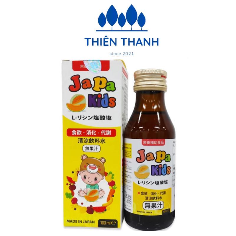 Siro Japa Kid nhập khẩu Nhật Bản cho bé ăn khỏe ngủ ngon giấc chai 100ml Siro Ăn Ngon
