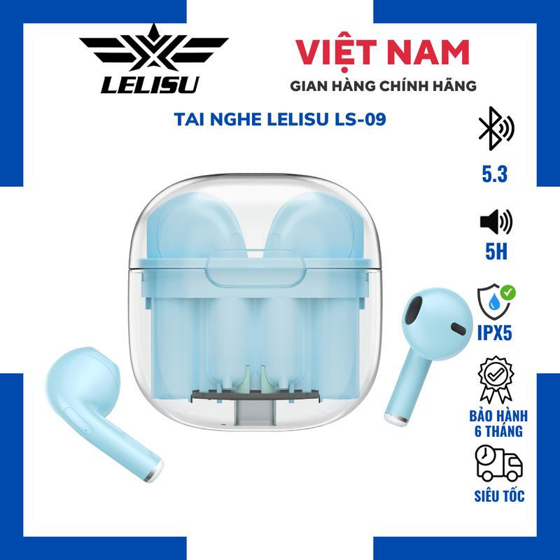 TẶNG NHẠC Tai Nghe Bluetooth Lelisu LS-09 Thiết Kế Earbuds Chống Ồn Kết Nối Bluetooth 5.3 Không dây Thiết kế Nhét Tai Phù hợp Nghe Nhạc Chơi Game Earphone