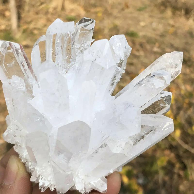 Natural Quartz Crystal Selenite Tower Lamp, Healing ReikiDecorCostumeJewelry & Accessories 8